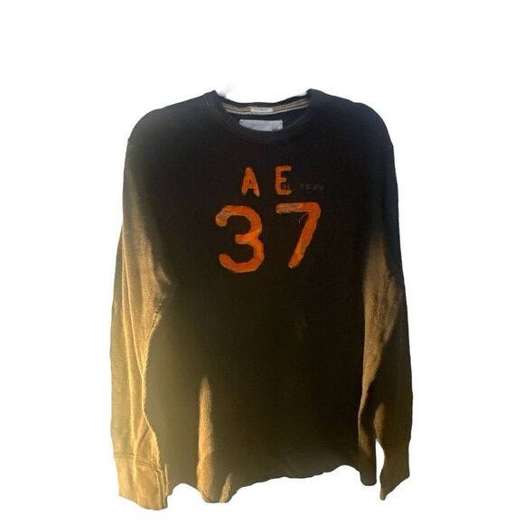 American Eagle Outfitters Vintage‎ Fit Long Sleeve Thermal Shirt XL - Picture 1 of 10
